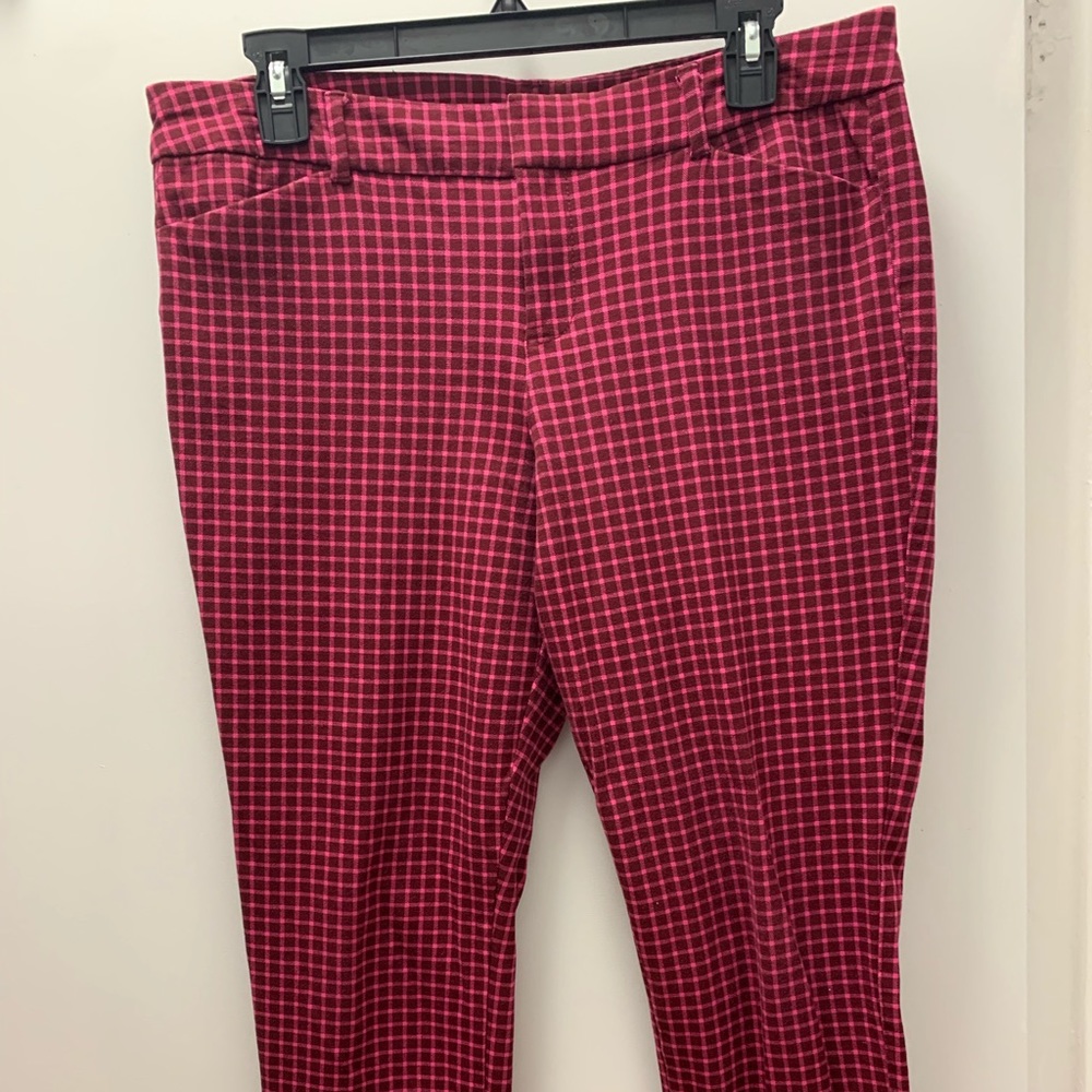 GREAT CONDITION Patterned/Plaid Pixie Pants/Slacks